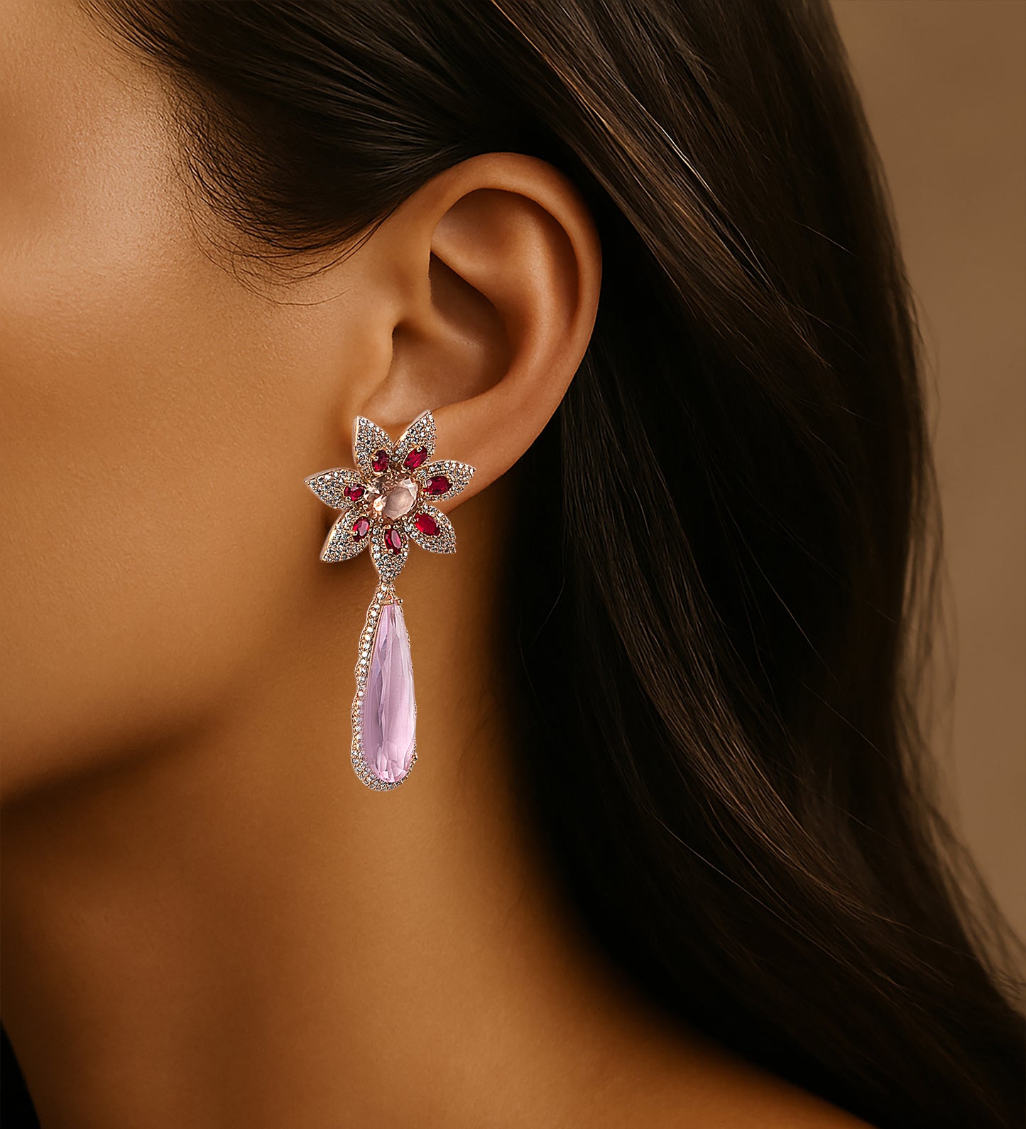 Caelia Flower Earrings