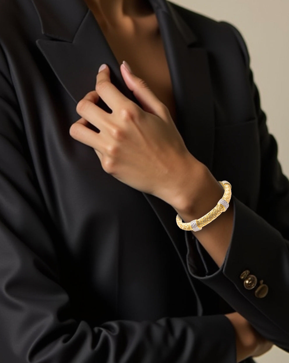 Gallor Gold Cuff