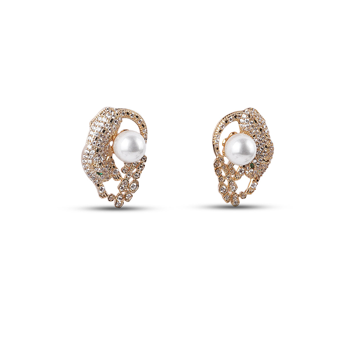 Pantheré Pearl Earrings