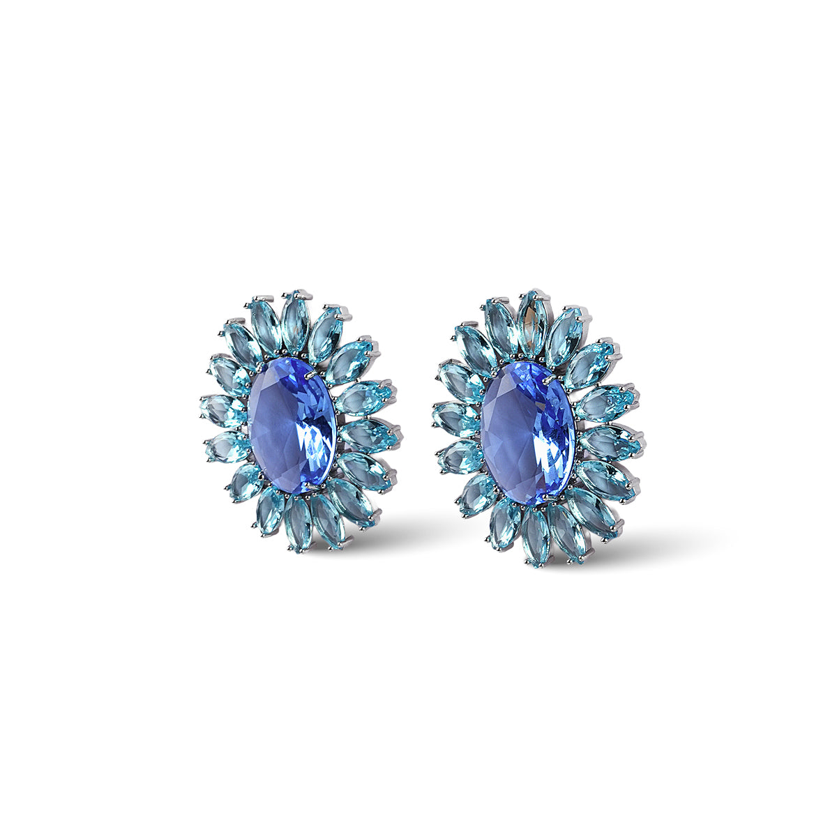 Solesta Earrings in Blue
