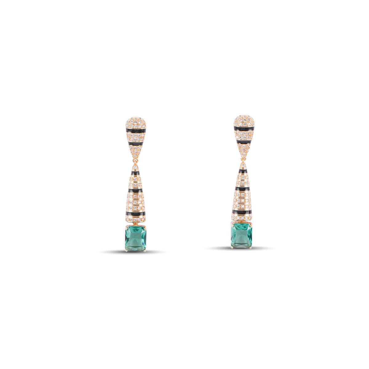 Aster Emerald Necklace Set 18K