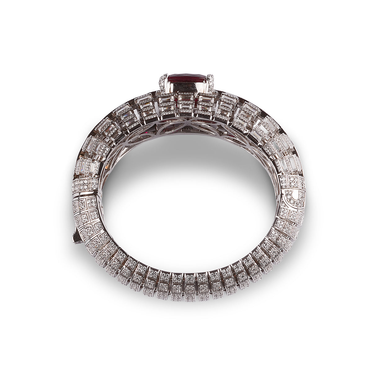 Fleuron Garnet Bracelet