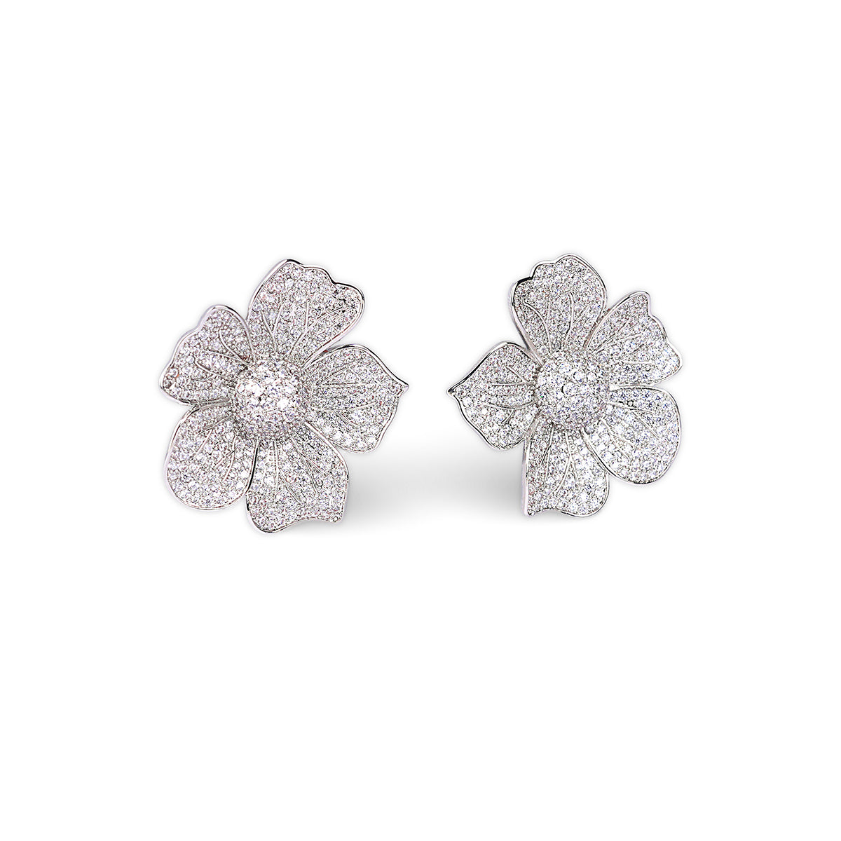 Myrren Earrings in Silver