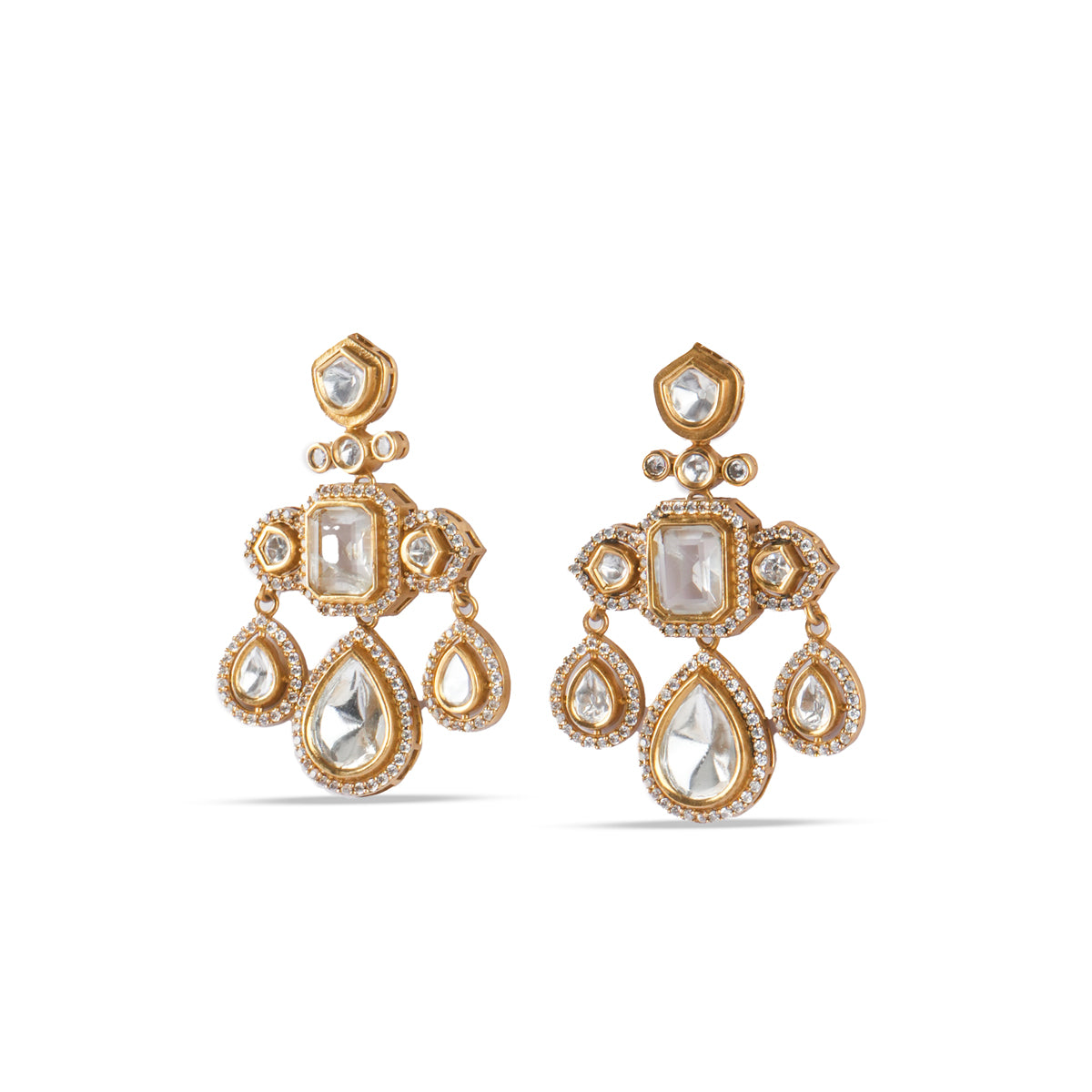 Indira Kundan Earrings