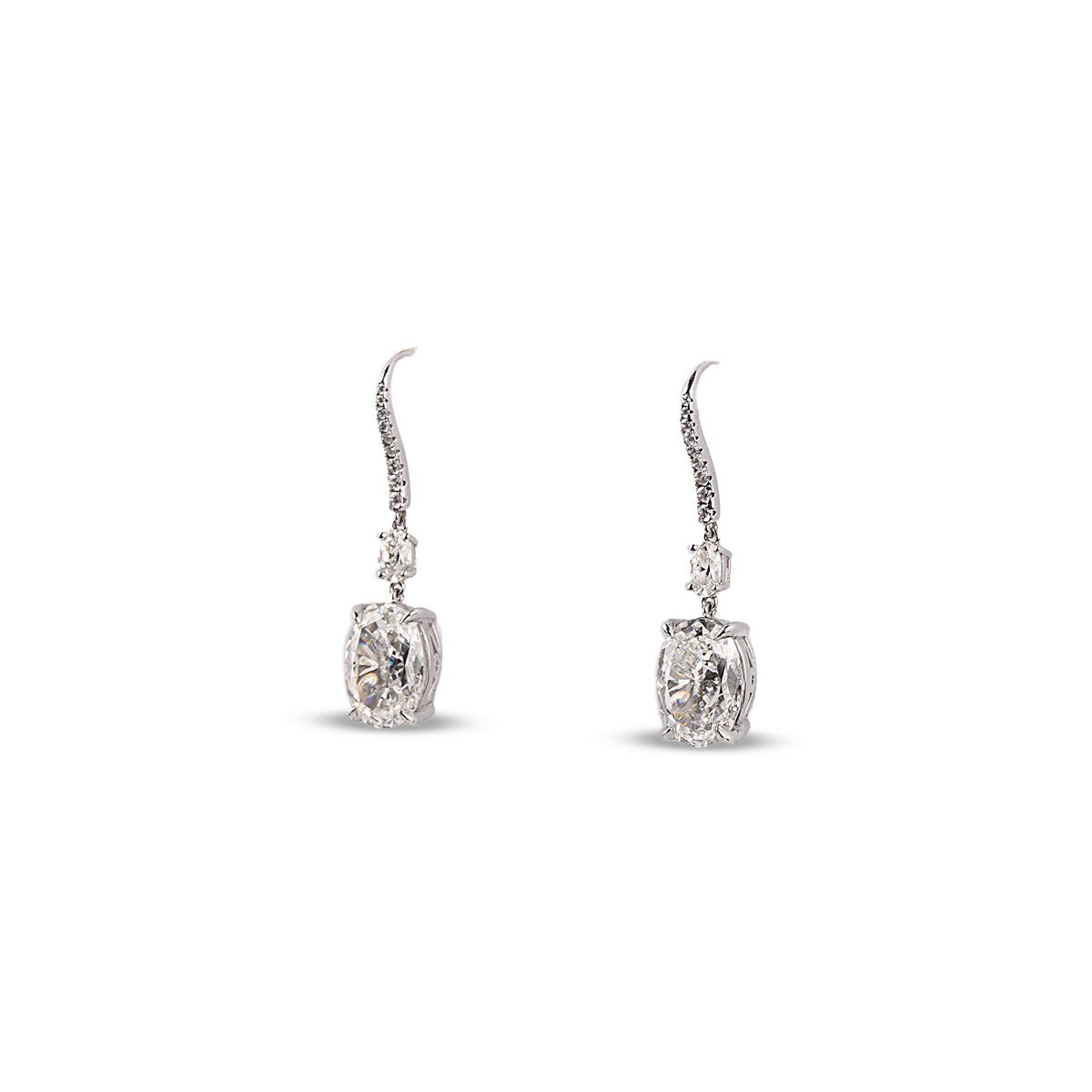 Odette Diamond Drop Earrings