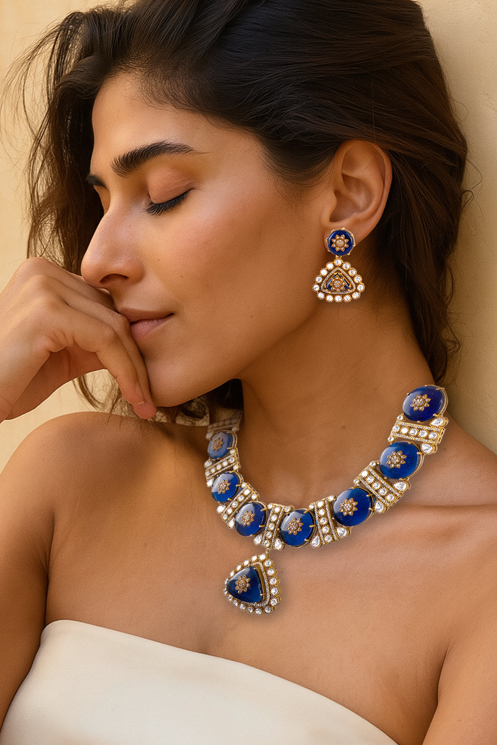 Amestris Necklace Set (Sold as a set with Earrings)