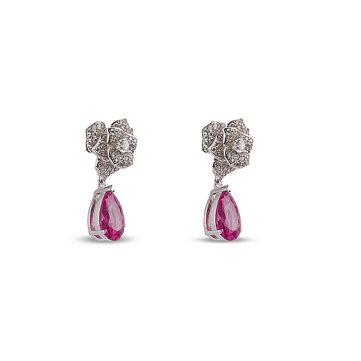 Rania Pink Sapphire Earring