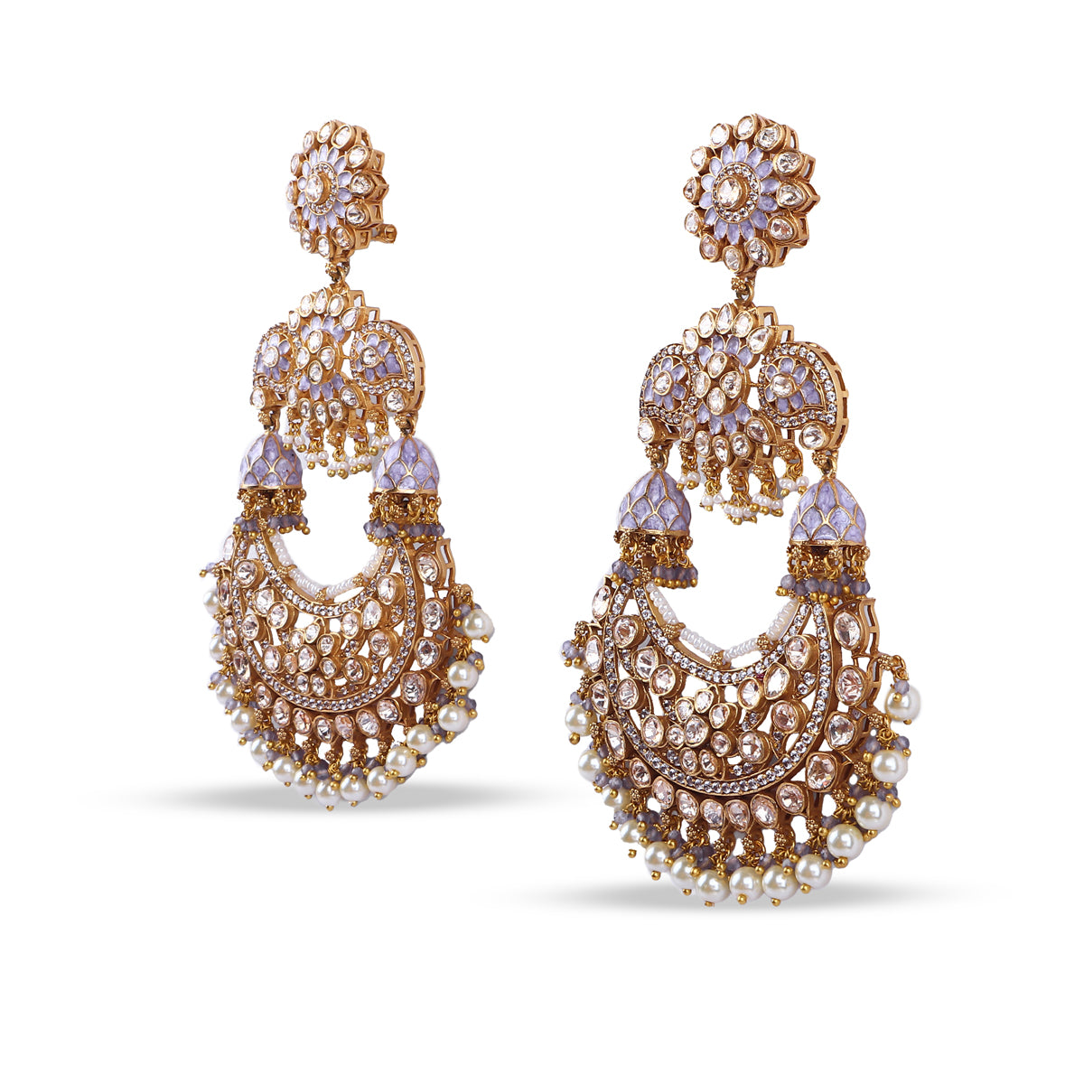 Zia Chandbali Earrings