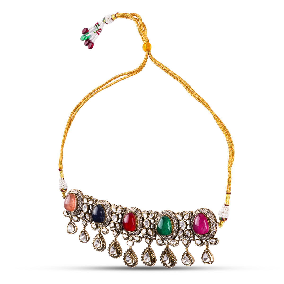 Devika Necklace - Choker (Sold as a set with Earrings)