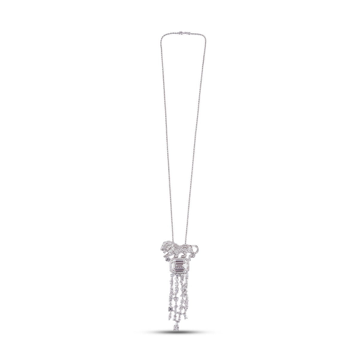 Sher Pendant in Eco Diamond