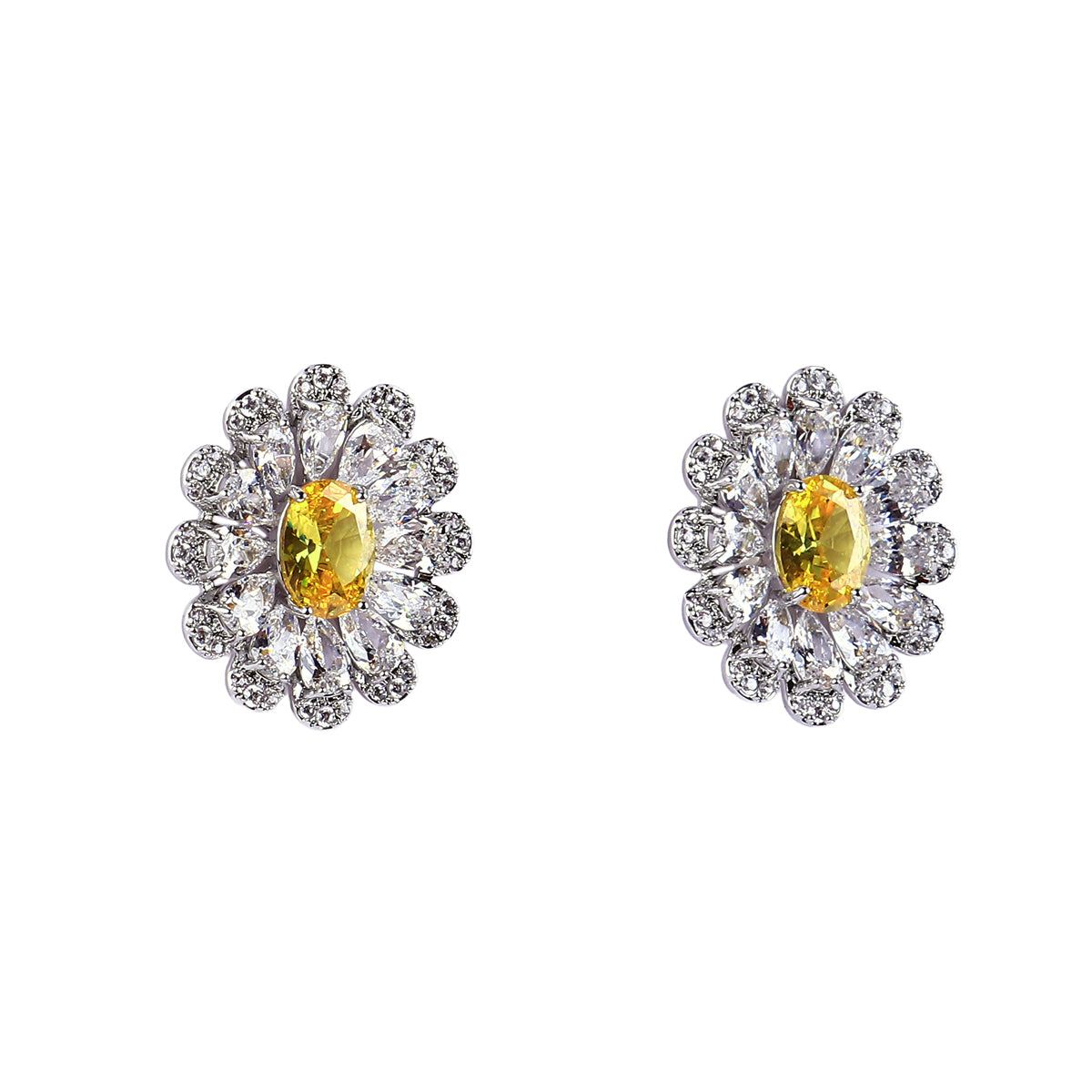 Rosette Earrings