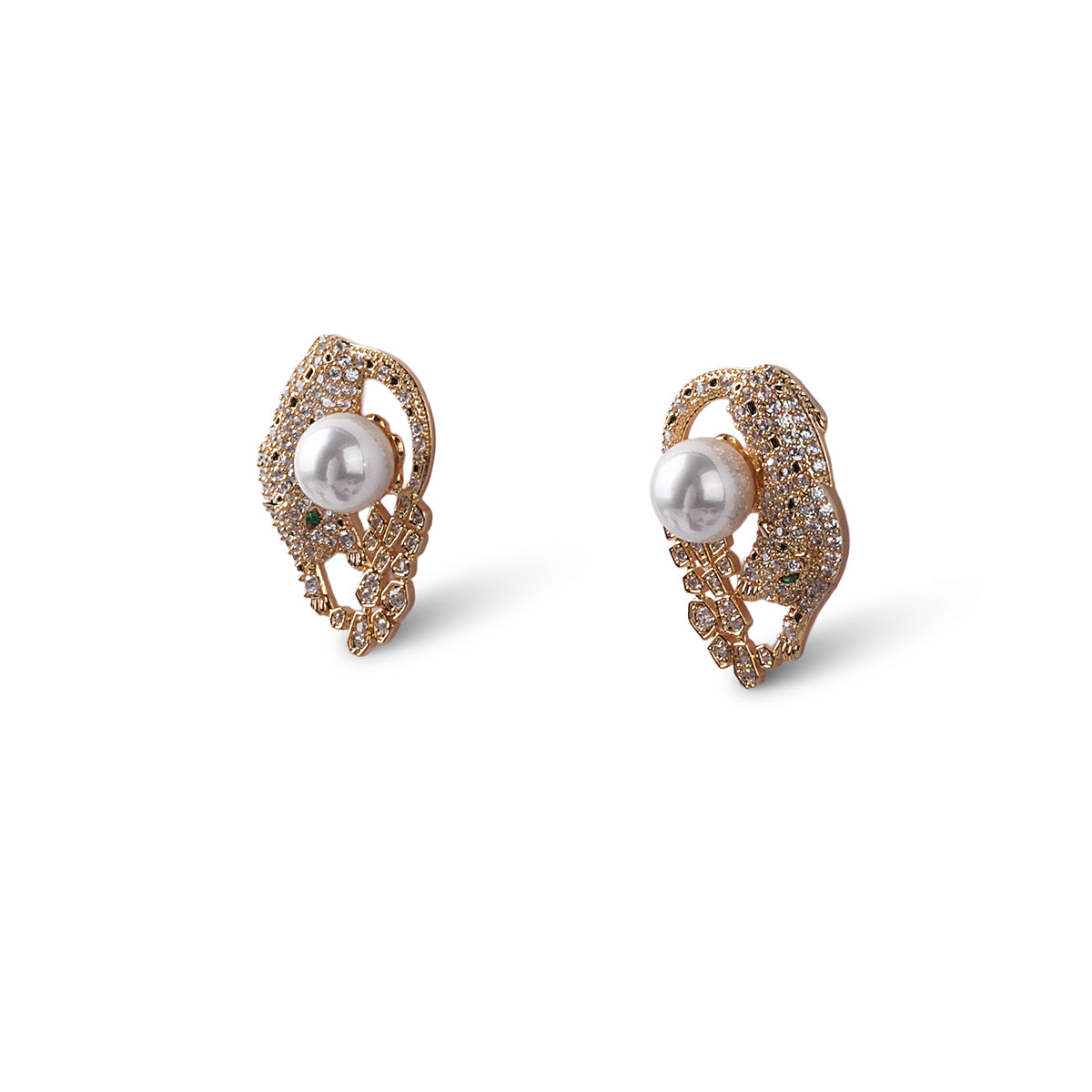 Pantheré Pearl Earrings