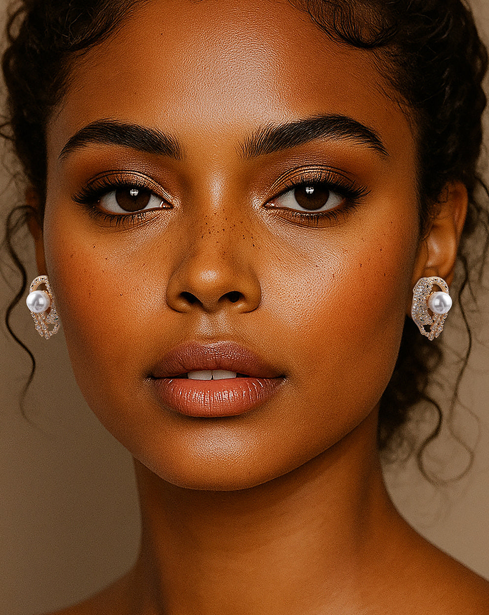 Pantheré Pearl Earrings