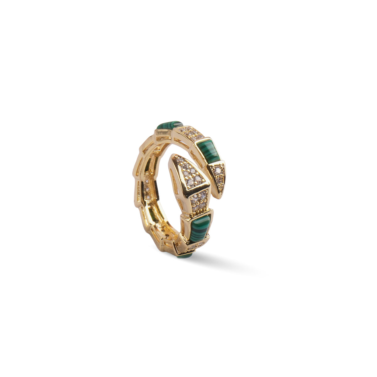 Celia Gold Serpenti Ring