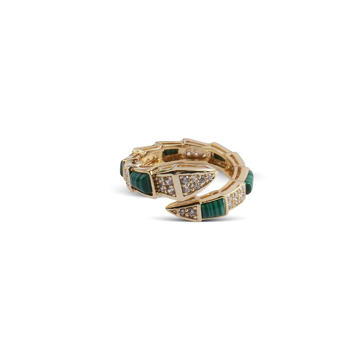 Celia Gold Serpenti Ring