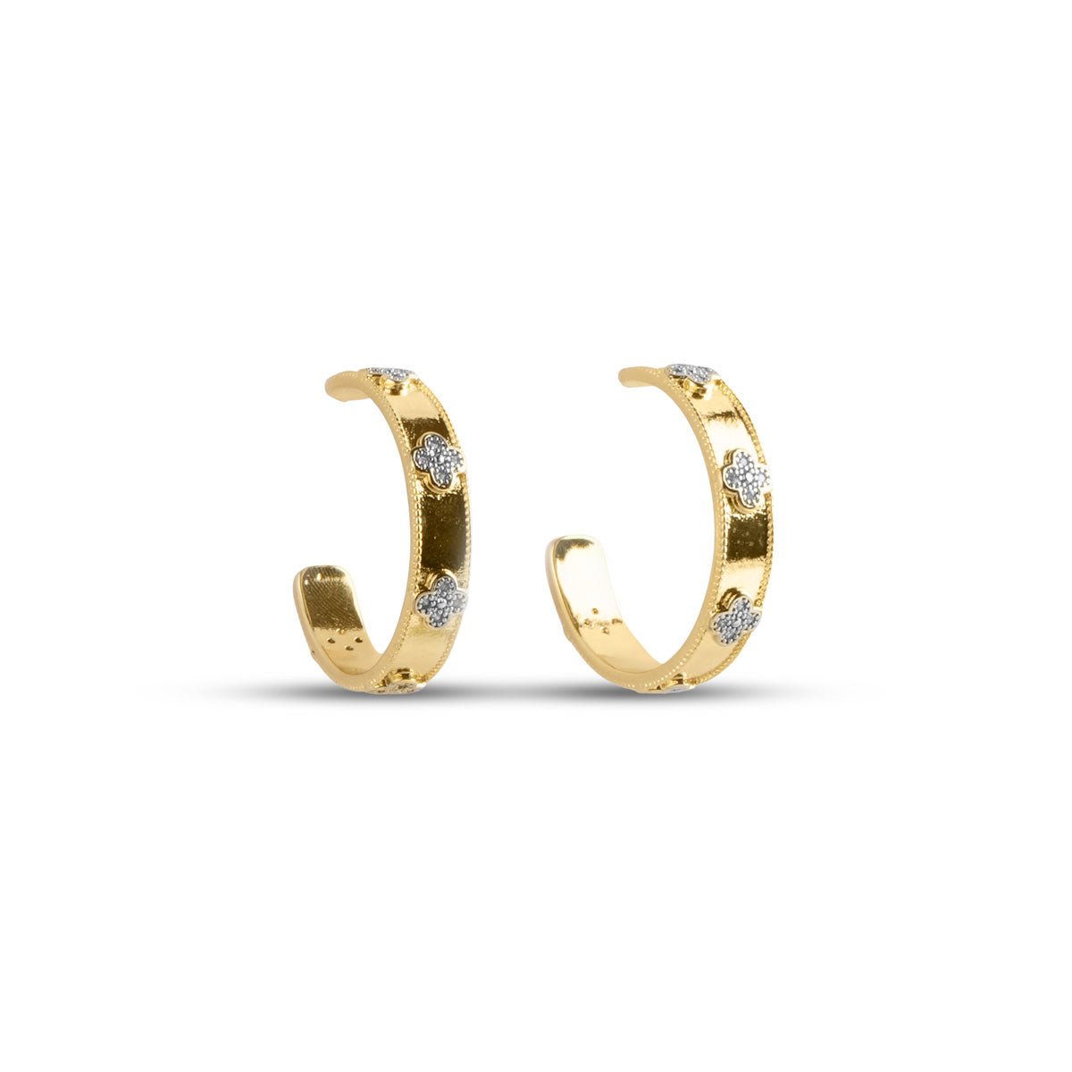 Lovegirl Hoop Earrings - Gold - MBAGH