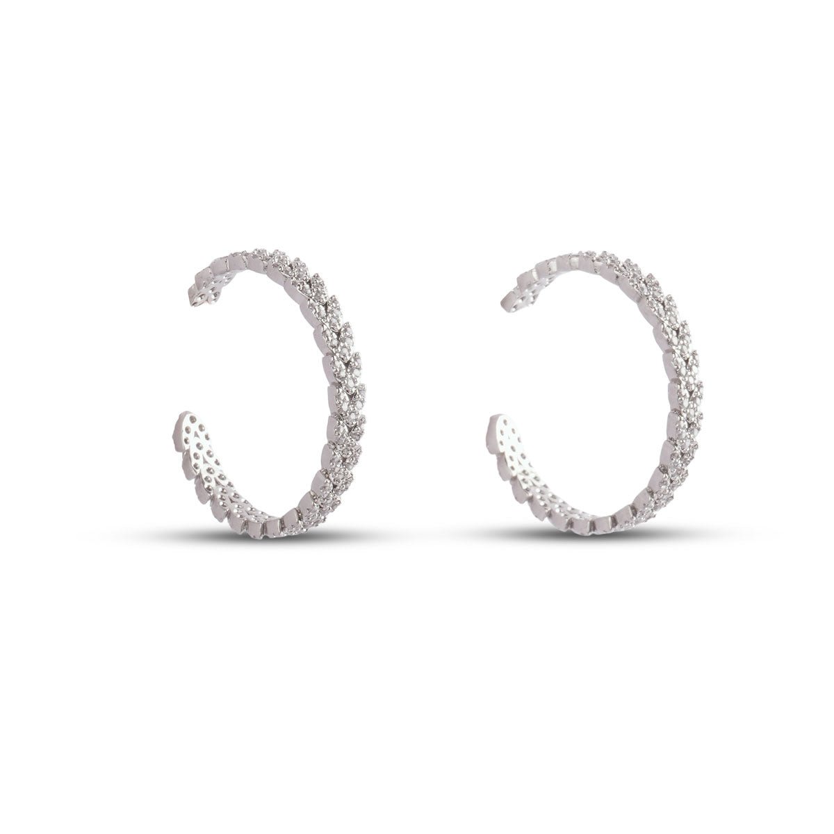 Moonlit Hoops Silver - MBAGH