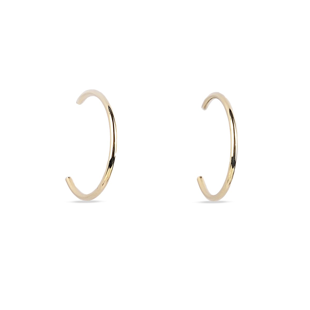 Talia 18K Gold Hoops - MBAGH