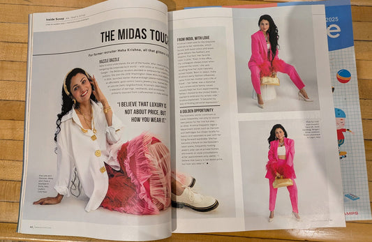 425 Magazine Shines a Spotlight on Founder Neha Krishna and Atelier Maharanibagh - MBAGH