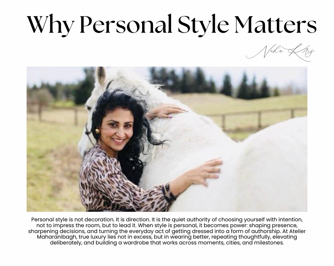 Why Personal Style Matters