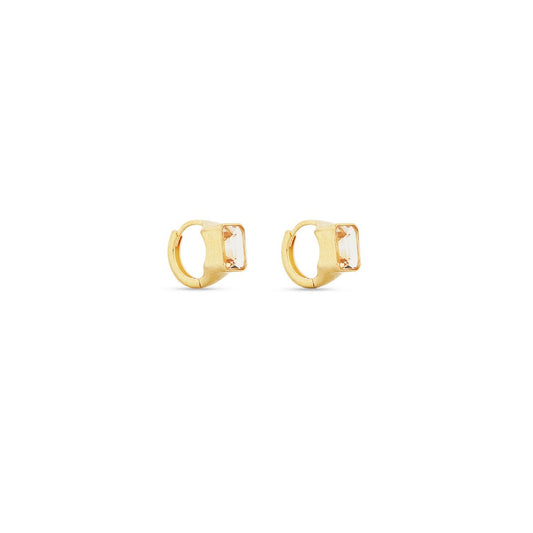 14K Vermeil Solara Hoops - MBAGH