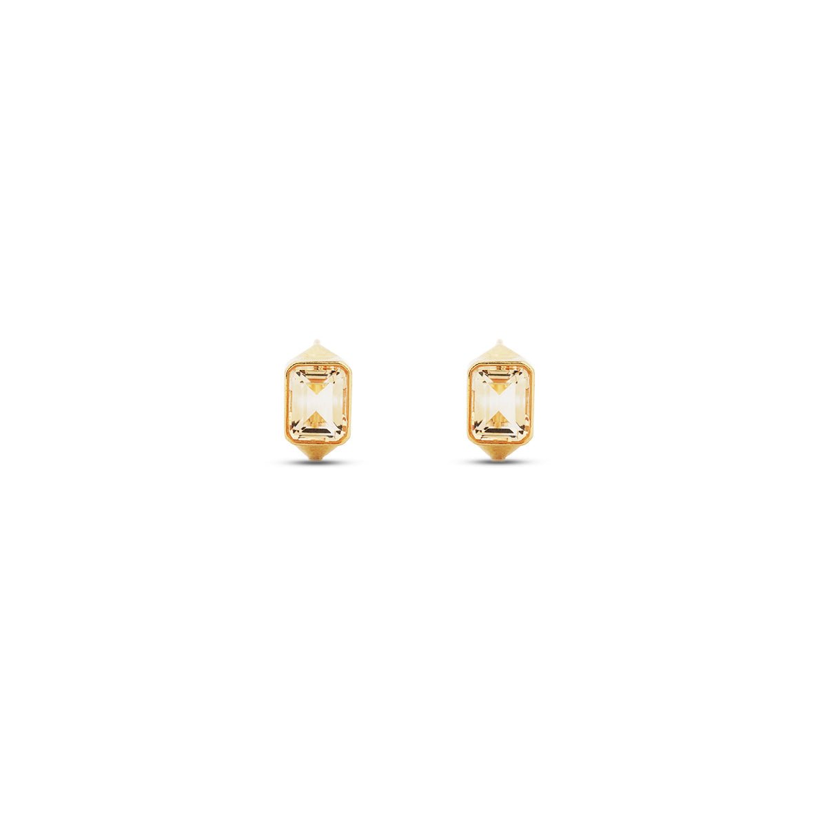 14K Vermeil Solara Hoops - MBAGH