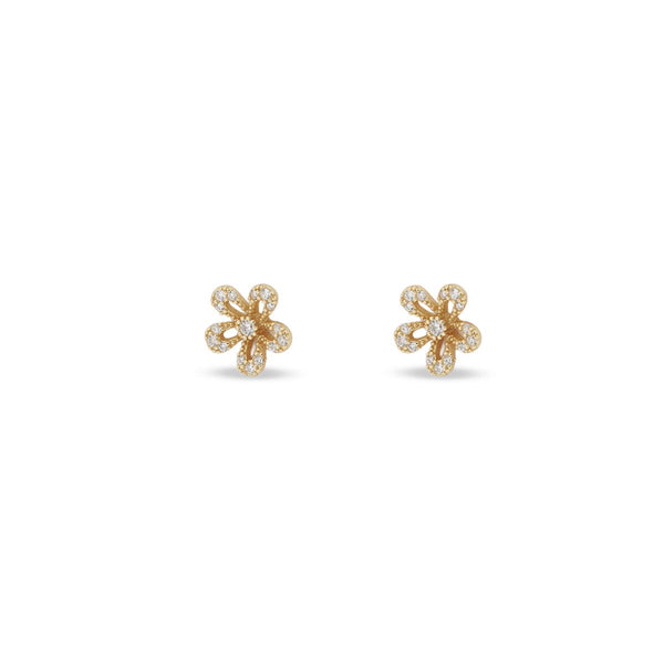 18K Gold Vermeil Elowen Bloom Studs - MBAGH