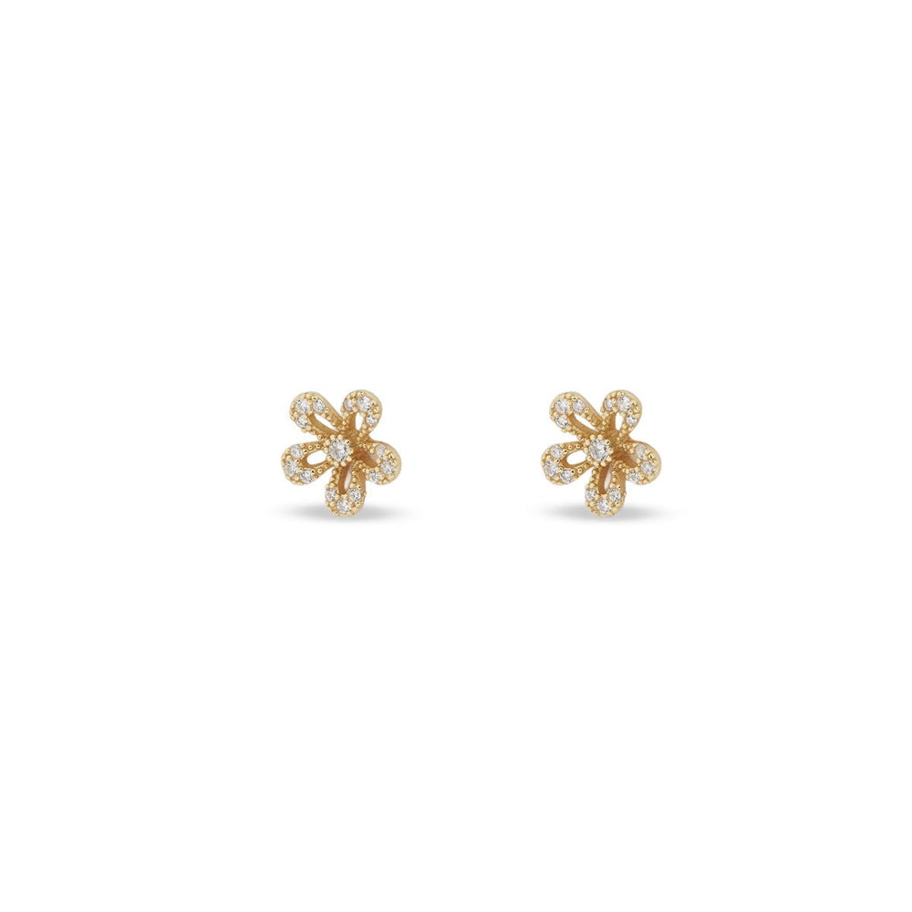 18K Gold Vermeil Elowen Bloom Studs