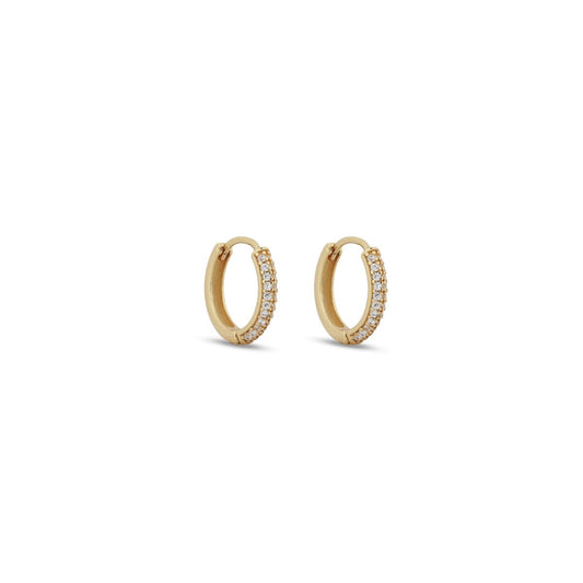 18K Huggie Earrings - MBAGH