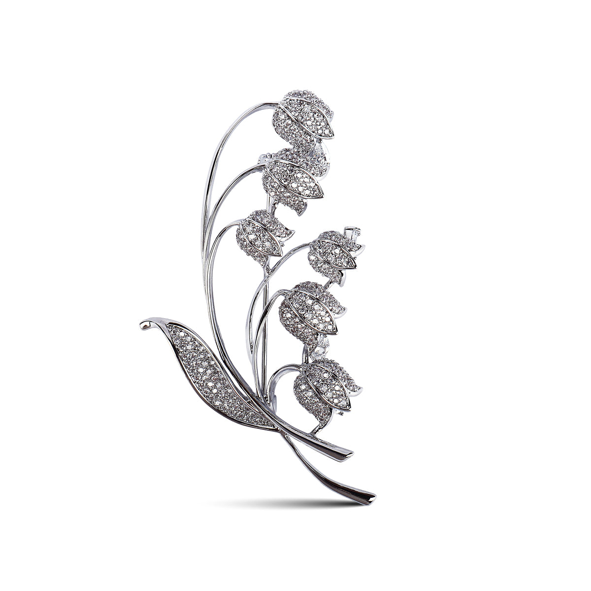 Leonor Flowers Brooch