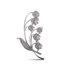 Leonor Flowers Brooch