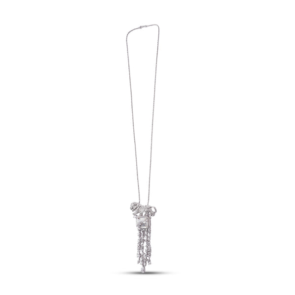 Sher Pendant in Eco Diamond