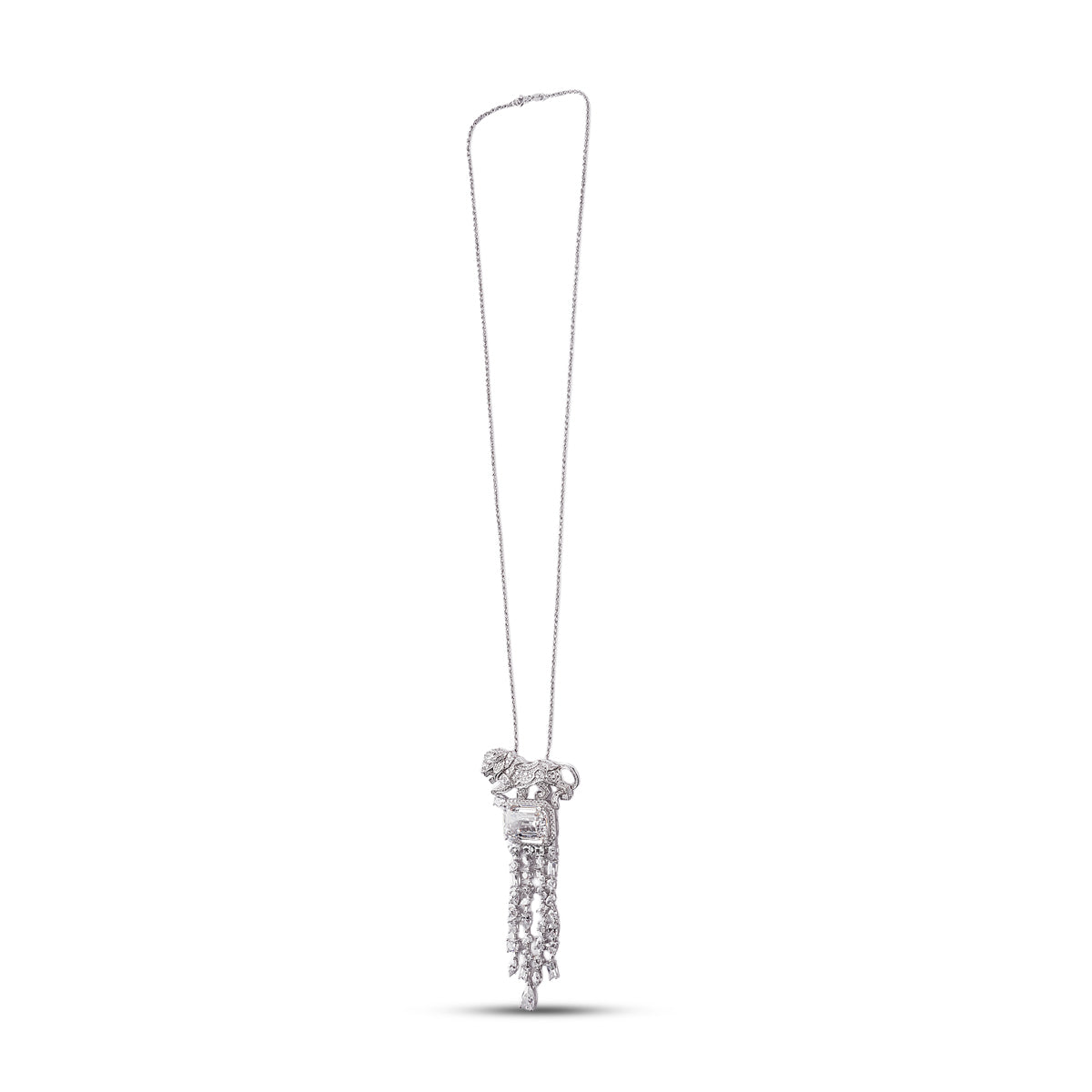 Sher Pendant in Eco Diamond