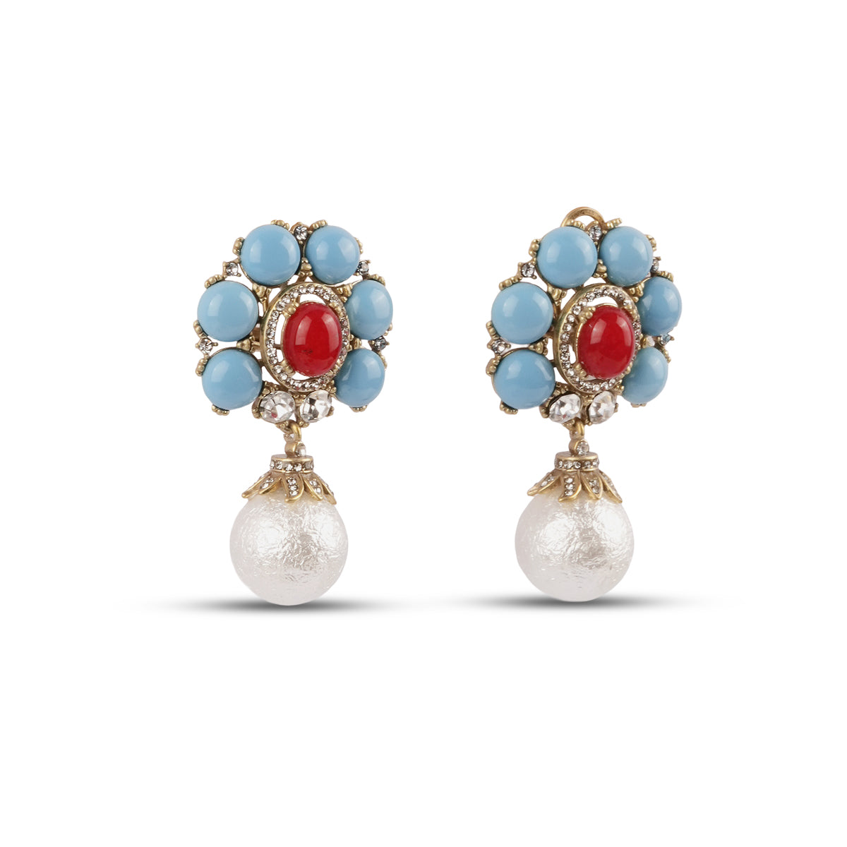 Camélia Earrings