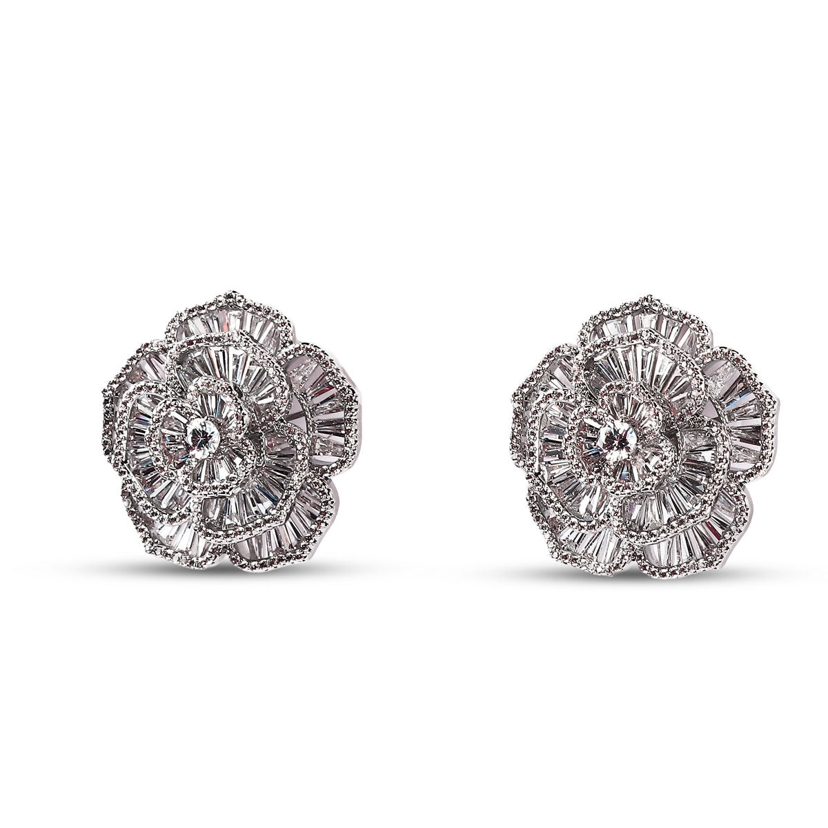 Majesty Earrings in Silver