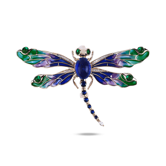 Dragonfly Charm Brooch