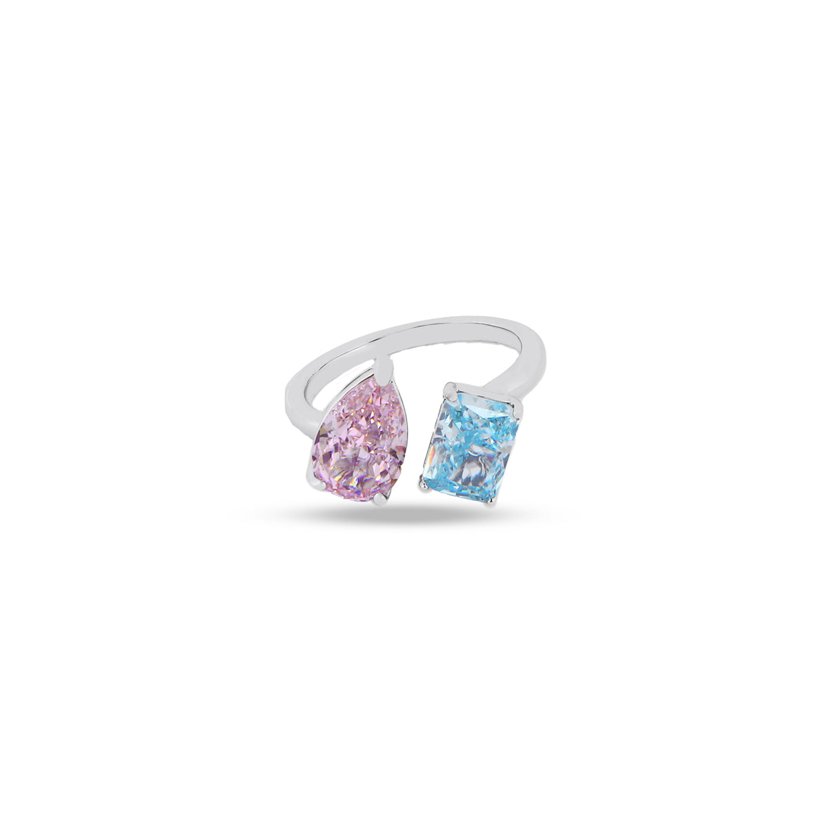 Verona Ring in Pink Topaz