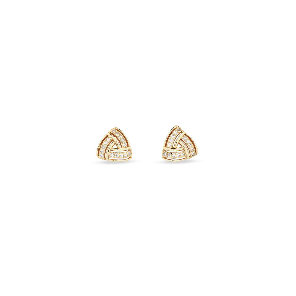 18K Gold Vermeil Aurelia Knot Studs