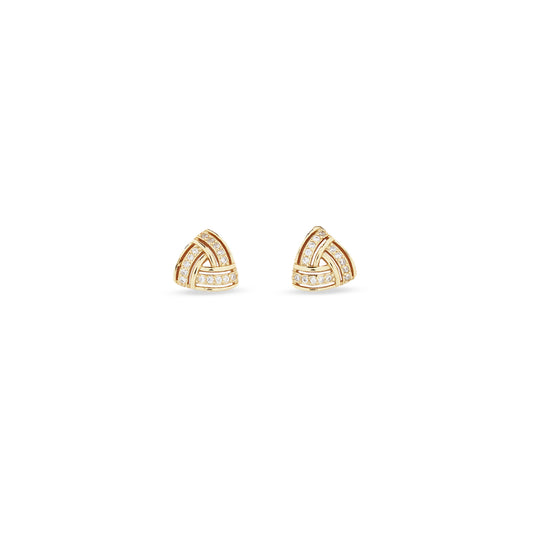 18K Gold Vermeil Aurelia Knot Studs