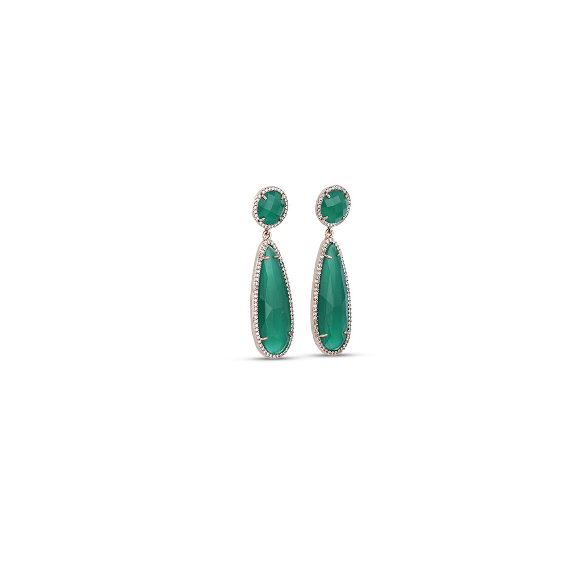 Émeraude Cascade Earrings