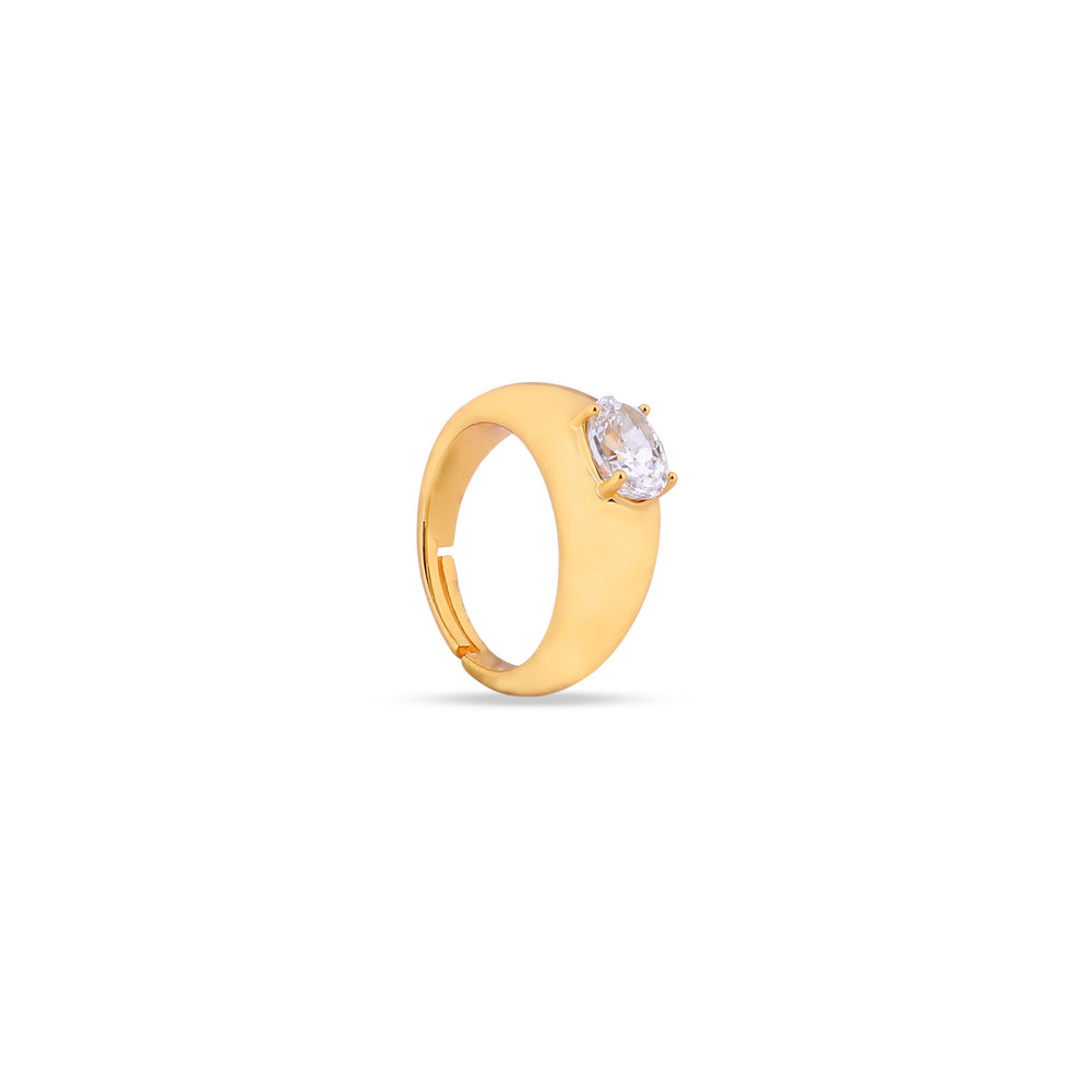 Coeur Ring in 18K Gold Plating