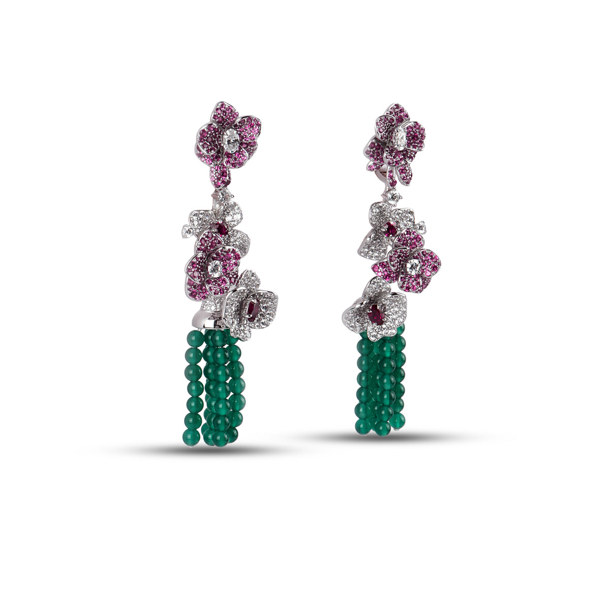 Eden Flower Earrings -925 Silver