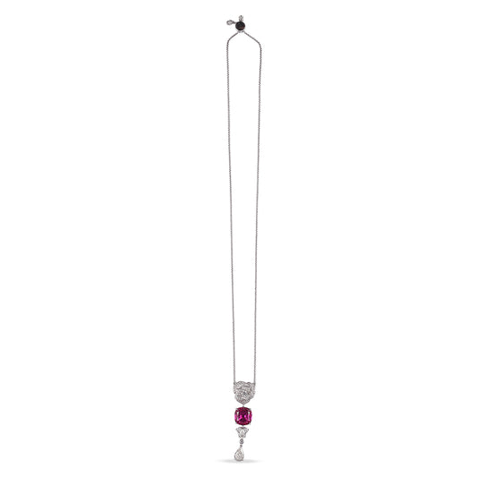 Orli Pendant Pink Tourmaline Necklace