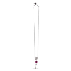 Orli Pendant Pink Tourmaline Necklace
