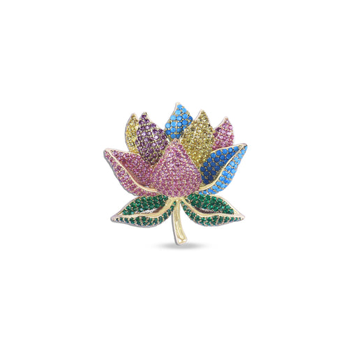 Roseraie Brooch