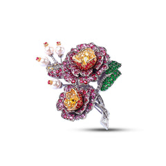 Gerbera Brooch