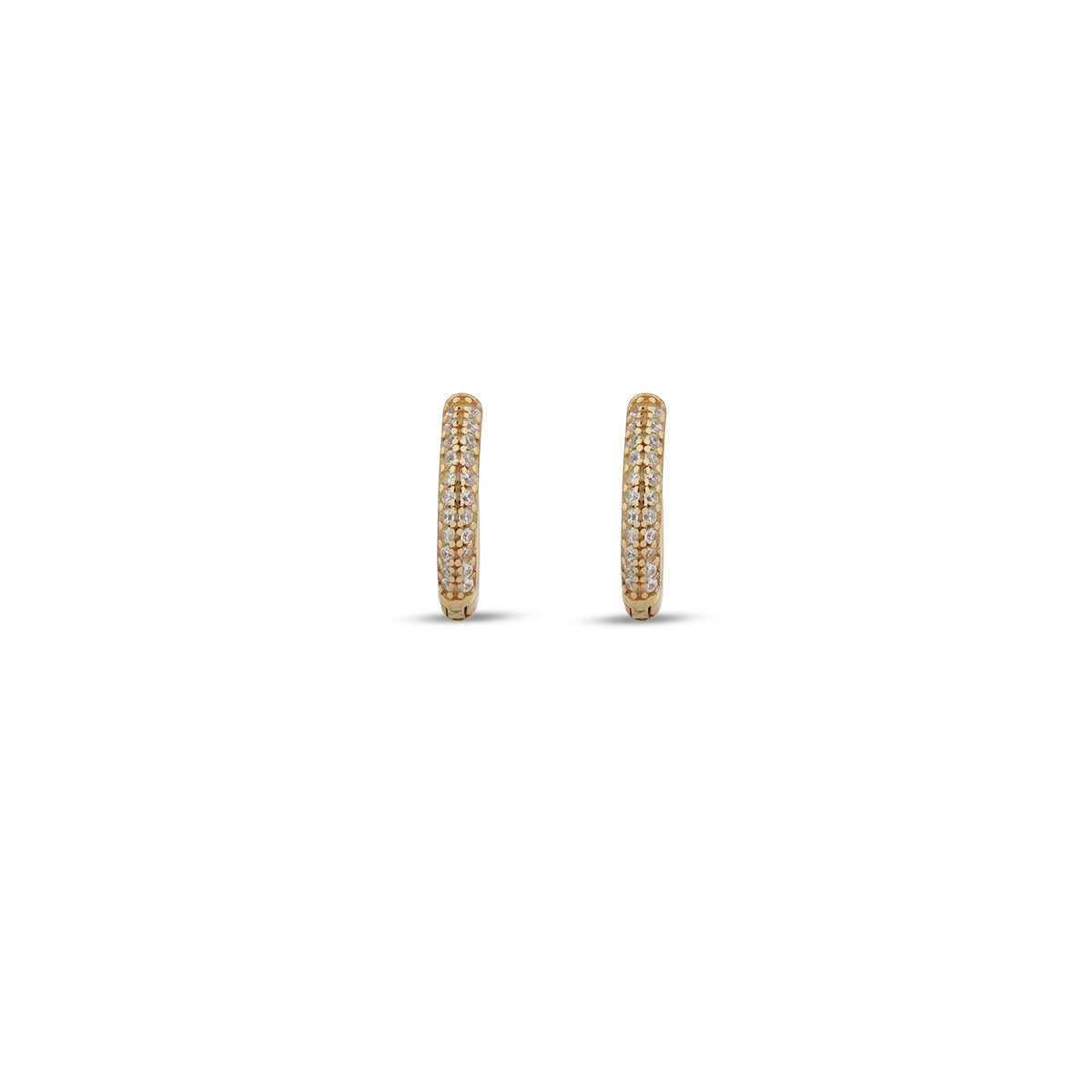 18K Huggie Earrings