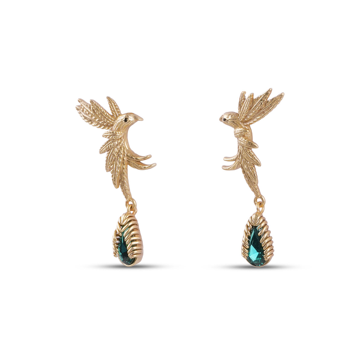 Taitu Earrings in Blue Topaz
