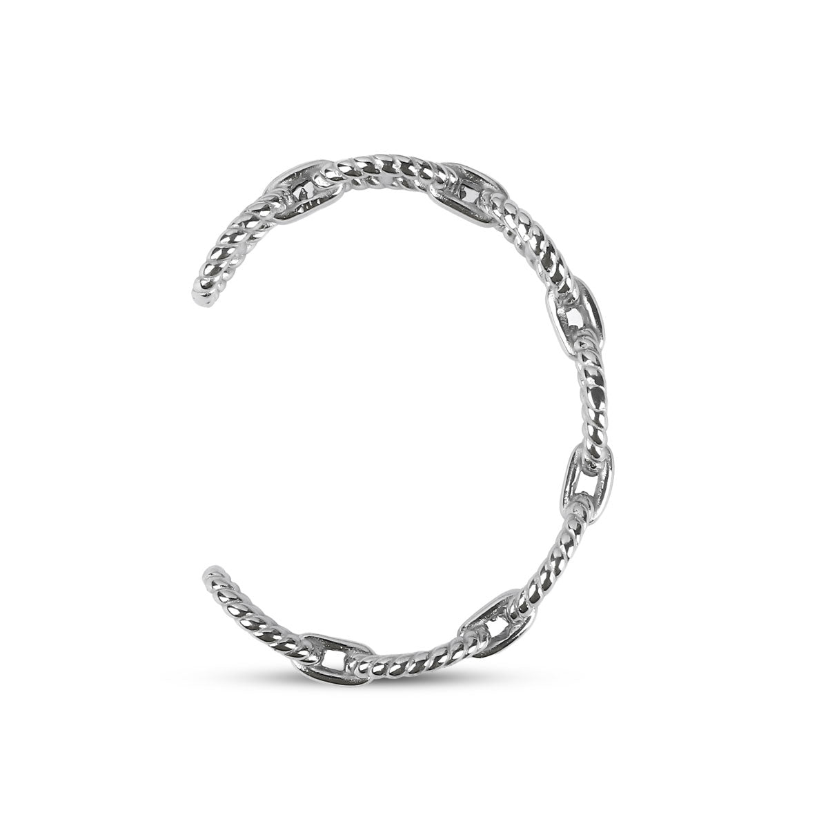 Marcia Link Cuff - Silver
