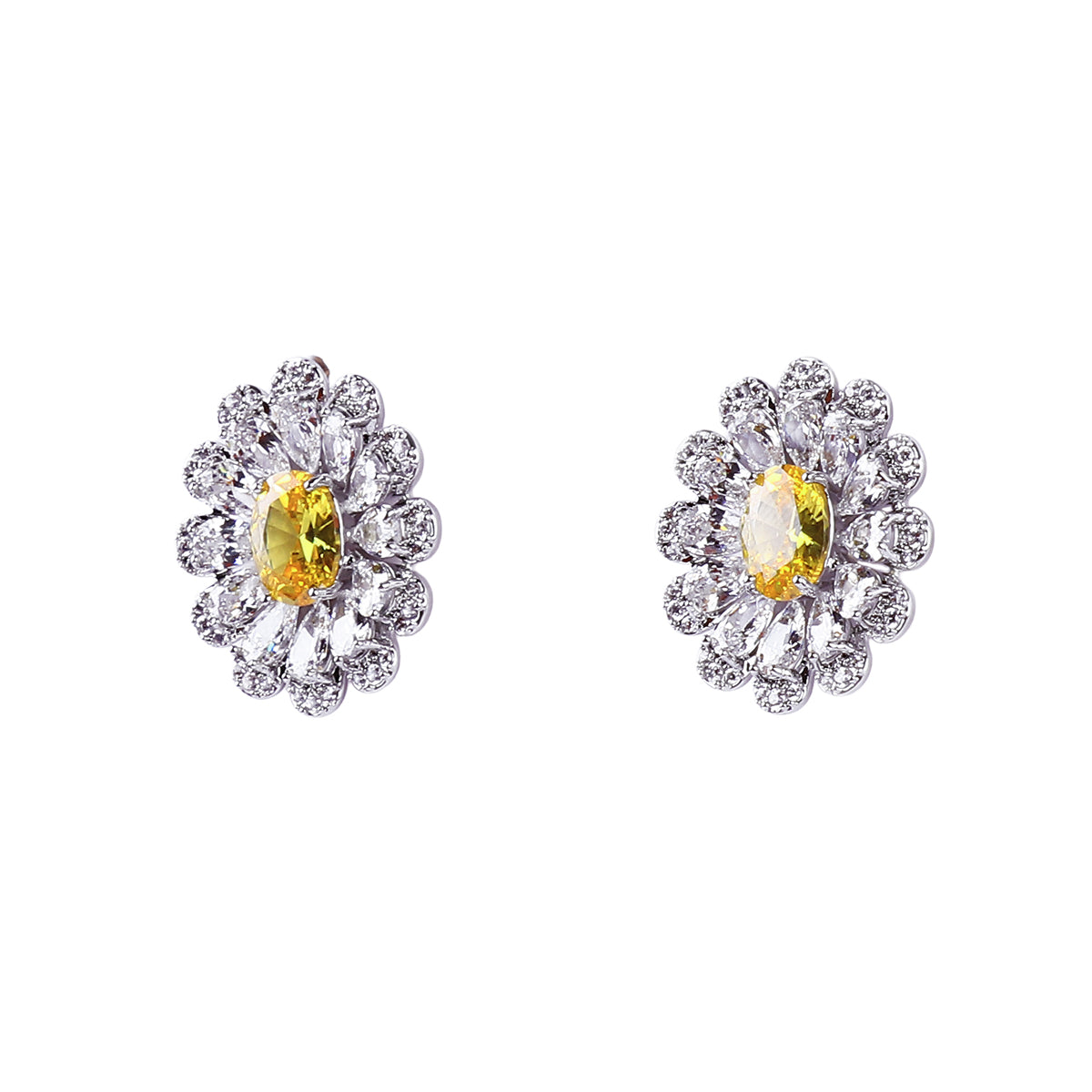 Rosette Earrings